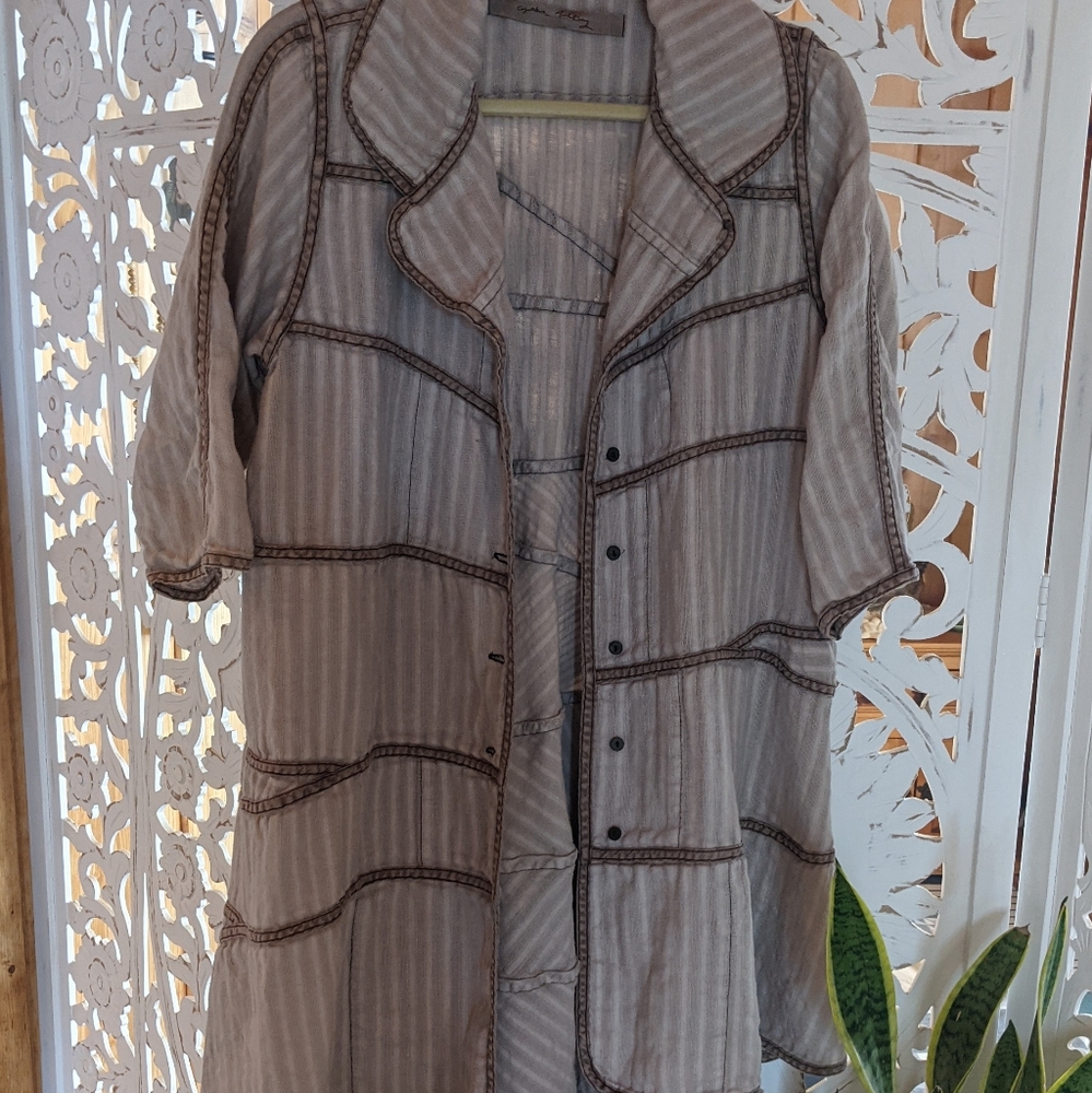 Cynthia Ashby lagenlook coat